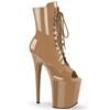Pleaser - FLAMINGO1021 Bottes de plateforme, Pole dance chaussures - Crème Product image